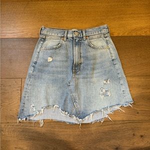 Zara Denim Skirt Size Small